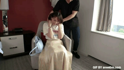 素人エロGIF画像｜買い物中の女の子をナンパして通販番組の体でホテルに連れ込むエロギフ・動画
